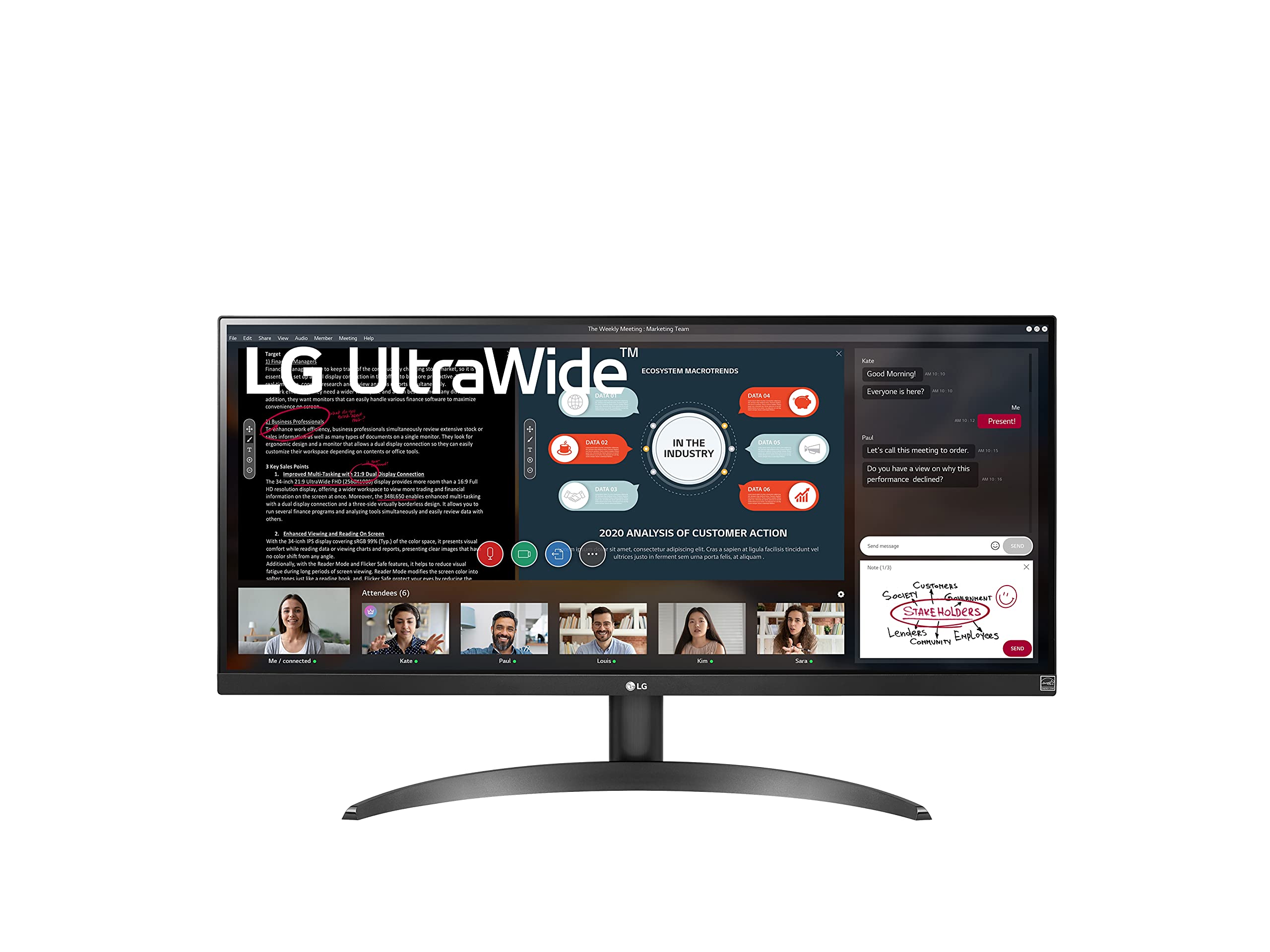 LG 29 UltraWide Full HD HDR монитор с FreeSync