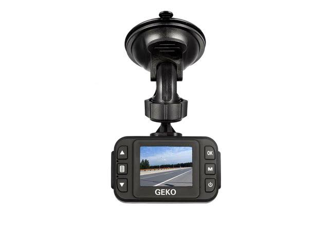GEKO E1008G E100 Full HD 1080P Dash Cam - Автомобильный видеорегистратор с камерой на приборной панели и ночным видением