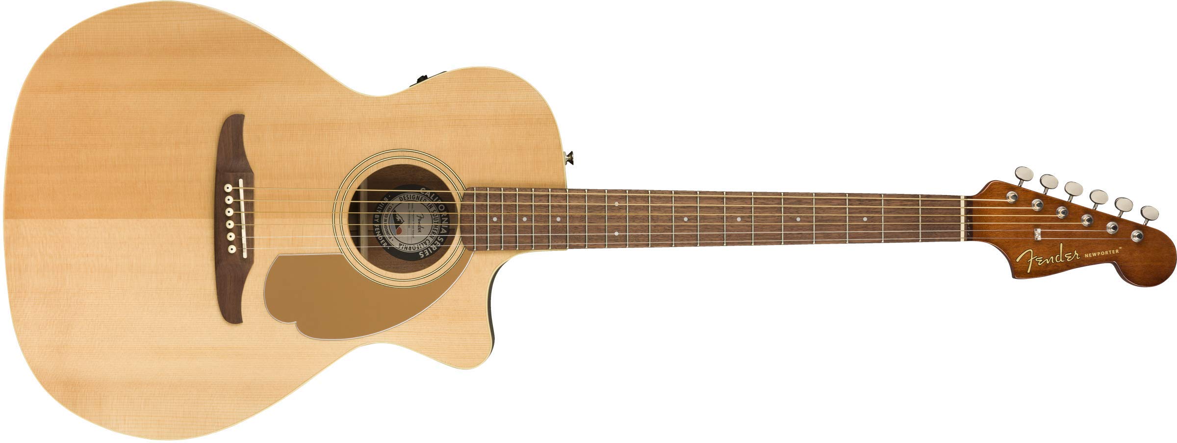 Fender Акустическая гитара Newporter Player - натуральная