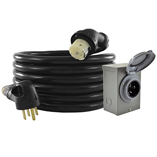 Conntek Amp DUO-RainSeal Kit NEMA 14-50P 4-контактный временный шнур питания с входной коробкой