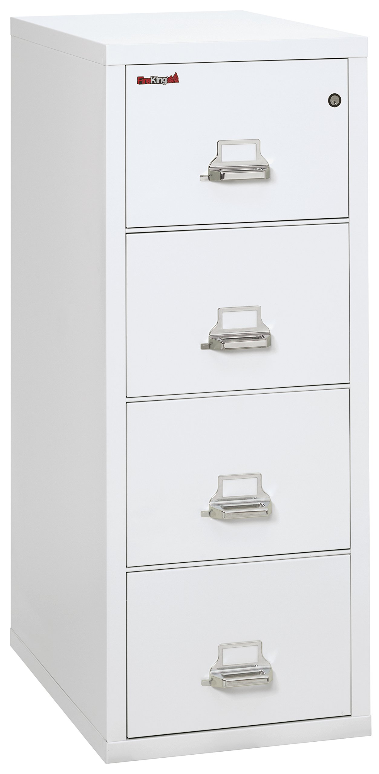 Fireking Fireproof Vertical File Cabinet (2 Letter Sized Drawers, Impact Resistant, Waterproof), 27.75