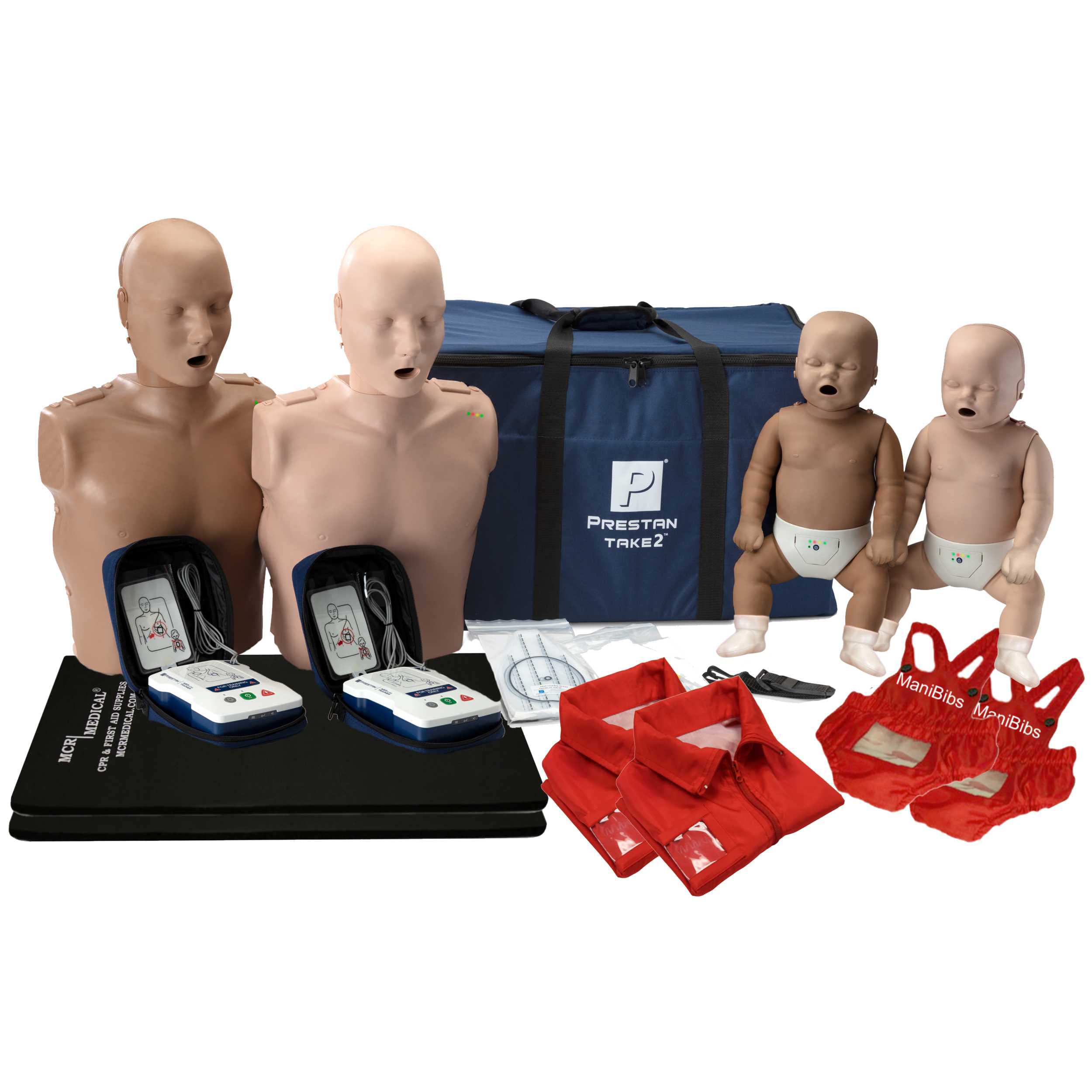 MCR Medical Prestan Diversity Take2 CPR Manikin & Ultra...