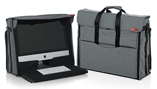  Gator Чехлы Creative Pro Series Нейлоновая сумка для переноски для настольного компьютера Apple iMac с выдвижной ручкой и...