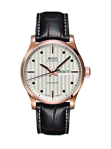 Mido Мужские коричневые часы  -M0054303603100 с аналоговым дисплеем Multifort
