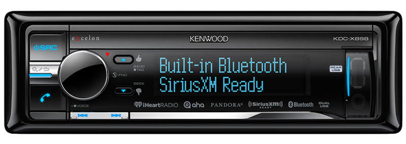 Kenwood Excelon Kenwood KDC-X898 Встроенный CD-ресивер Excelon со встроенным Bluetooth