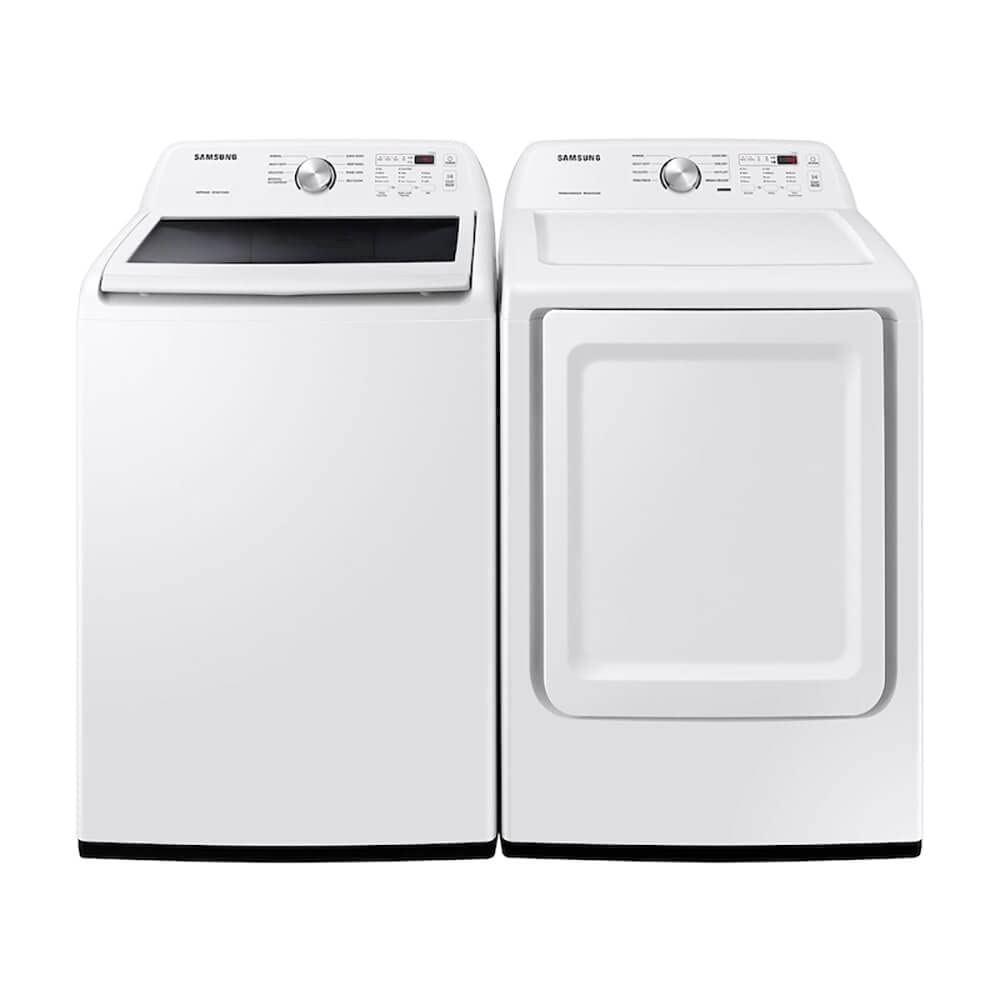 Samsung WA45T3200PR White HE Top Load Washer/Dryer Pair