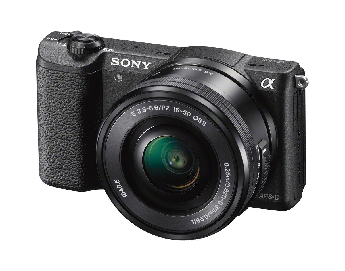 Sony a5100 16-50 мм беззеркальная цифровая камера с 3-дюймовым откидным ЖК-дисплеем (черный)