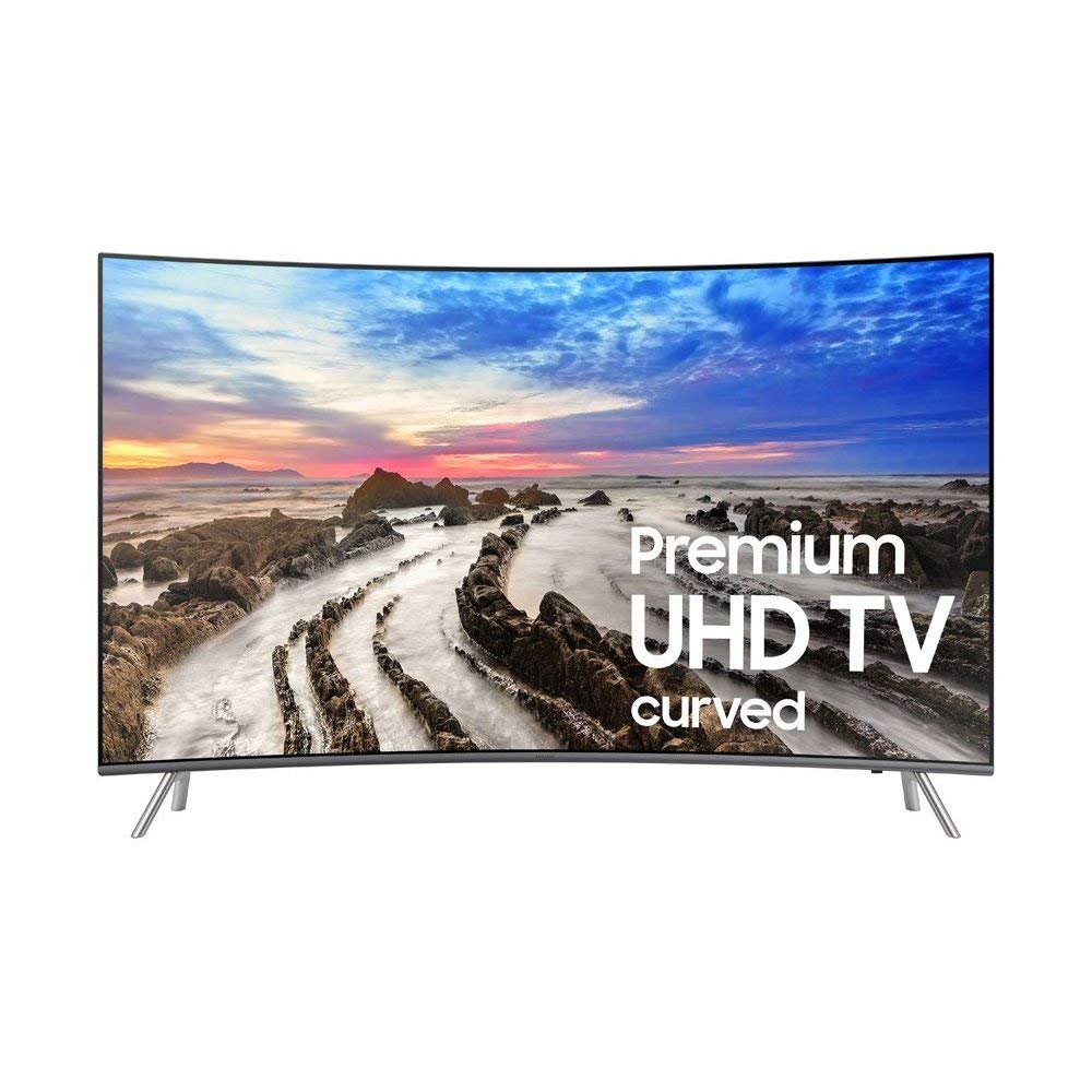 Samsung Электроника UN55MU8500 Изогнутый 55-дюймовый 4K Ultra HD Smart LED TV (модель 2017 года)