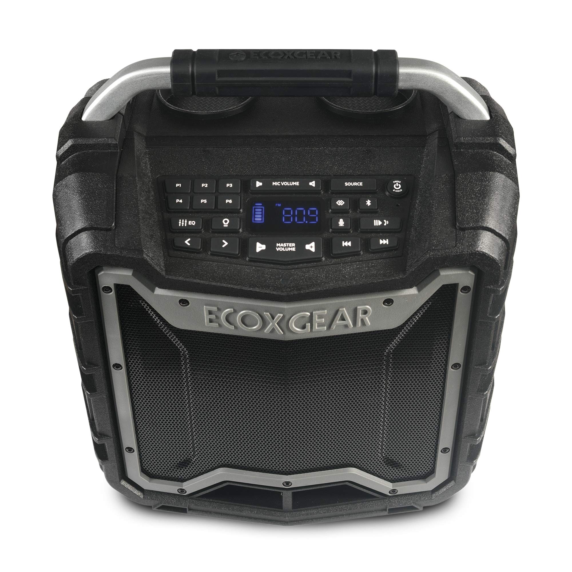  ECOXGEAR EcoTrek GDI-EXTRK210 Прочный водонепроницаемый плавающий портативный Bluetooth Wireless 100 Вт стерео интеллектуальный...