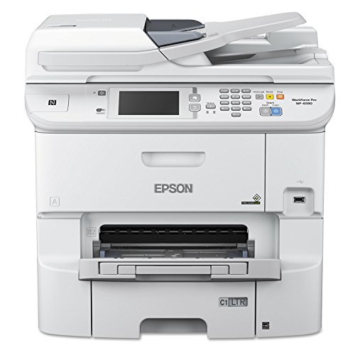 EPSON AMERICA, INC. Многофункциональный цветной сетевой принтер Epson Workforce Pro WF-6590
