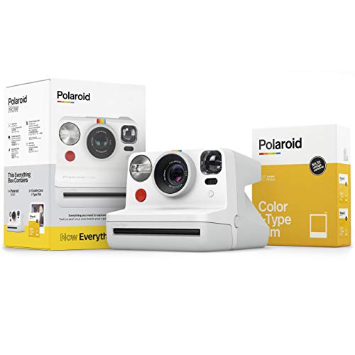  Polaroid Originals Теперь камера моментальной печати i-Type (белая) и комплект стандартной цветной фотопленки для момен...