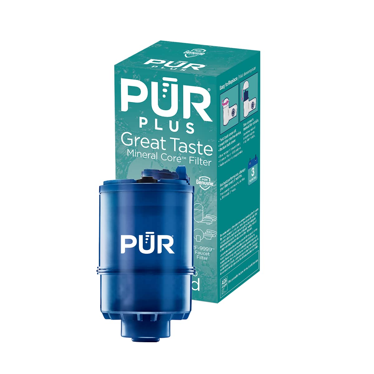 PUR Plus Замена водяного фильтра с минеральным сердечни...
