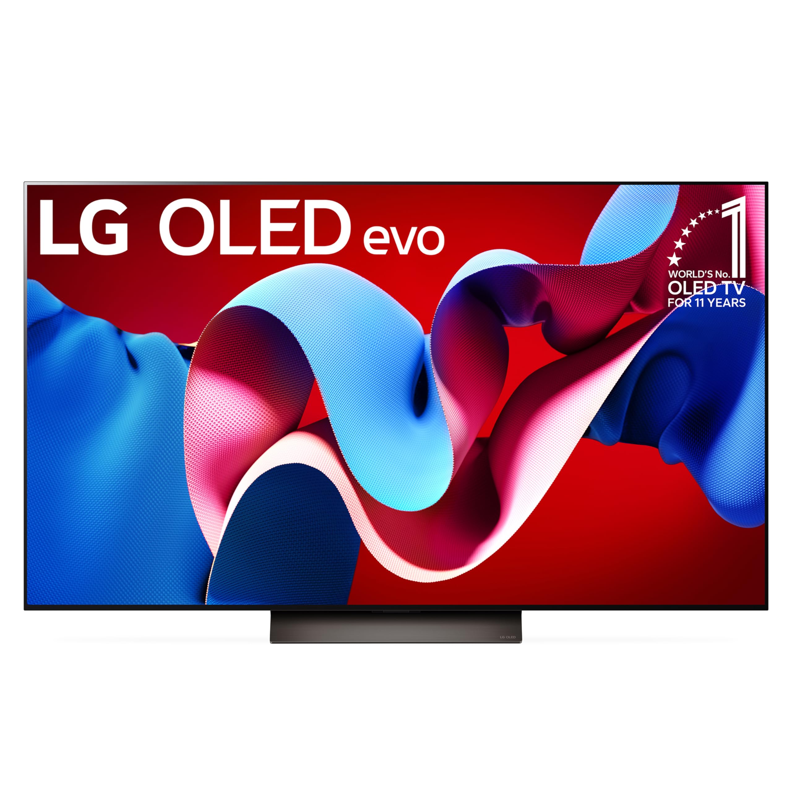 LG 55-Inch Class OLED evo C4 Series Smart TV 4K Processor Flat Screen with Magic Remote AI-Powered with Alexa Built-in (OLED55C4PUA, 2024)