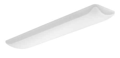 Lithonia Lighting FMLL 9 30840 4-футовый низкопрофильный светодиодный пуф 4000K с белым акриловым рассеивателем