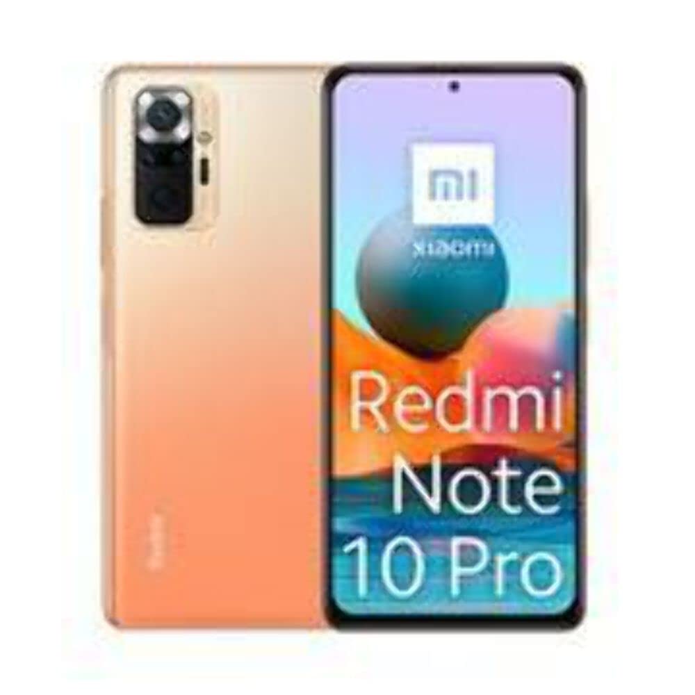  Xiaomi Redmi Note 10 Pro Dual 128 ГБ 6 ГБ ОЗУ Разблокирован на заводе (только GSM | Нет CDMA — не совместим с Verizon/Sprint) Международная...