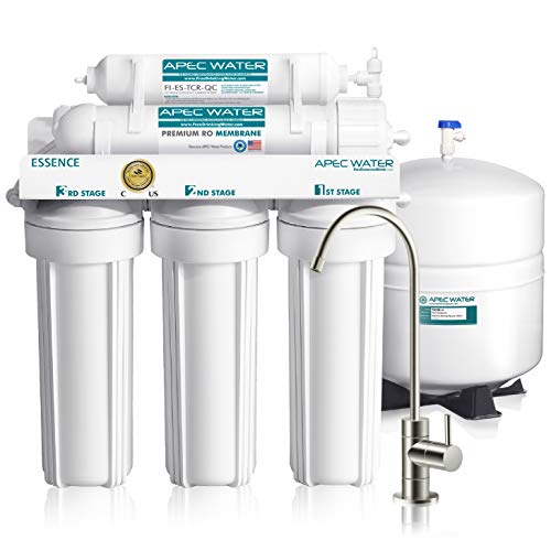  APEC Water Systems ROES-50 Essence Series 5-ступенчатая сертифицированная сверхбезопасная система фильтрации питьевой воды...