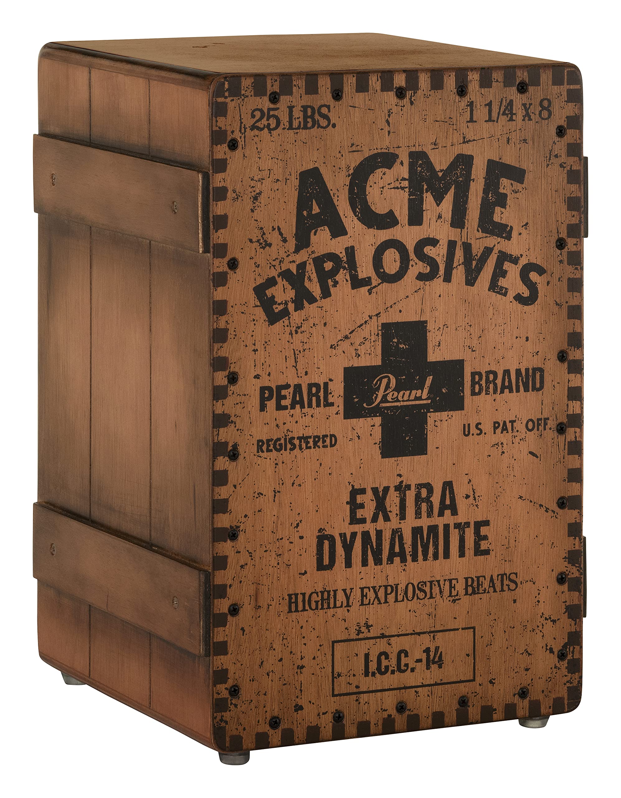 Pearl Кахон Primero Crate Style с передней частью Acme