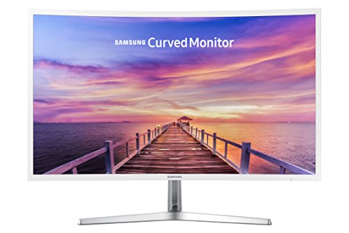 Samsung Новый 32 Full HD изогнутый экран LED TFT ЖК-монитор Глянцевый белый Технология MagicBright FreeSync Eco Saving Plus Eye Saver VGA HDMI