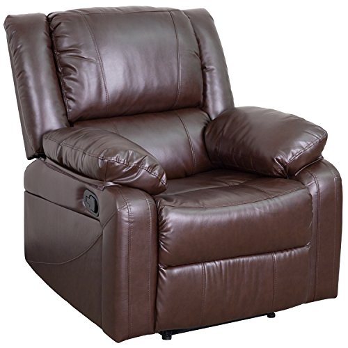 Flash Furniture BT-70597-1-BN-GG Коричневый кожаный рек...