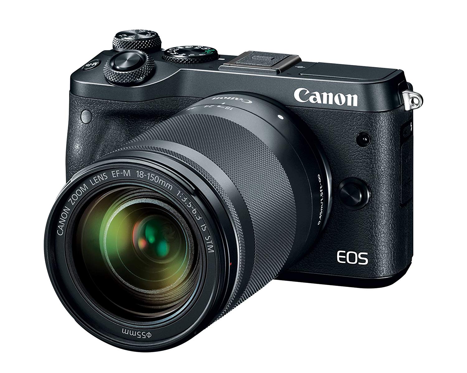 Canon EOS M6 (черный) 18-150 мм f / 3.5-6.3 IS STM Kit