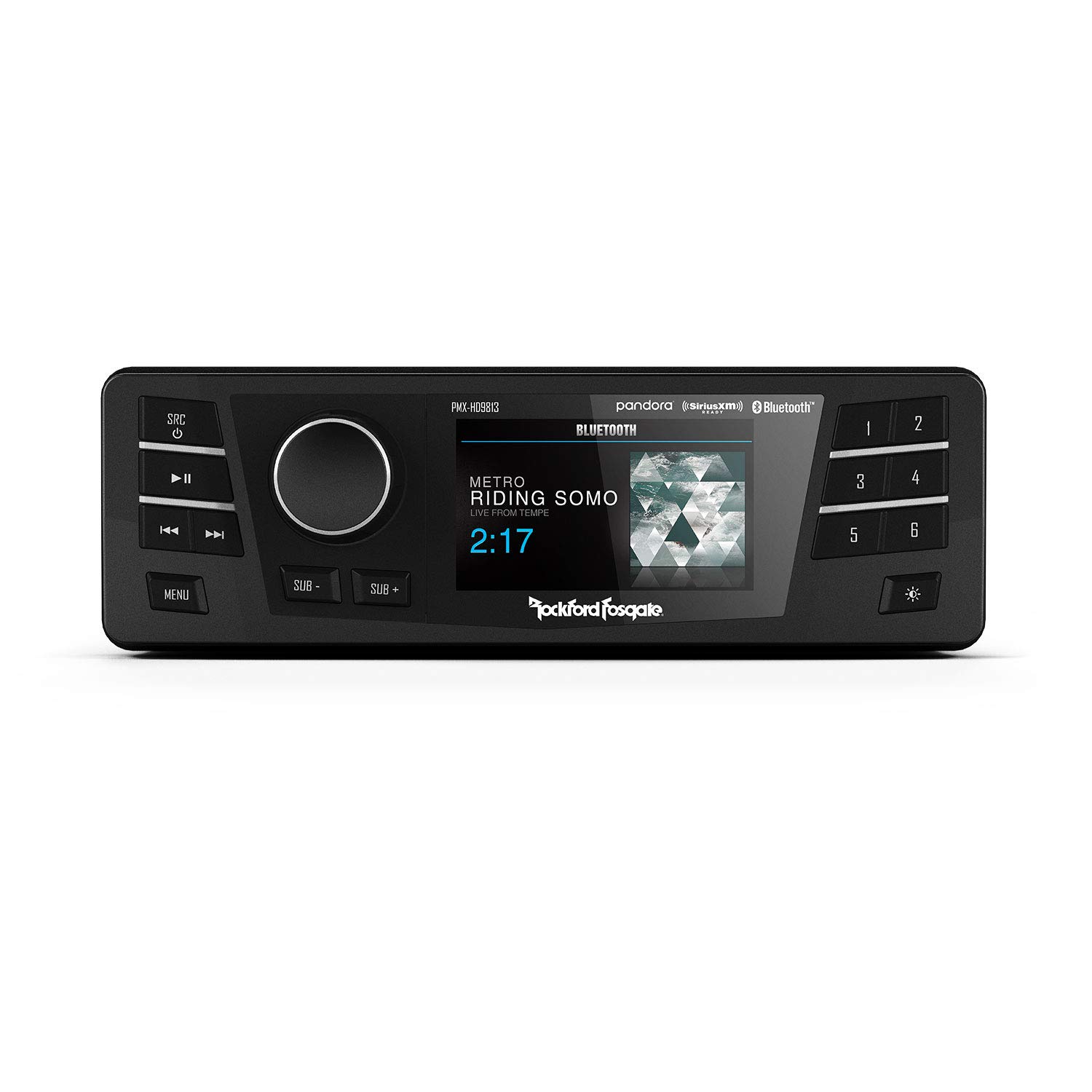 Rockford Fosgate PMX-HD9813 Цифровой медиа-ресивер Direct Fit для Harley Davidson 1998-2013 гг.