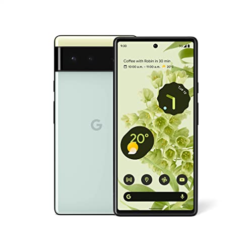  Google Pixel 6 5G 128 ГБ 8 ГБ ОЗУ Разблокирован на заводе (только GSM | Нет CDMA — не совместим с Verizon/Sprint) Международная версия...