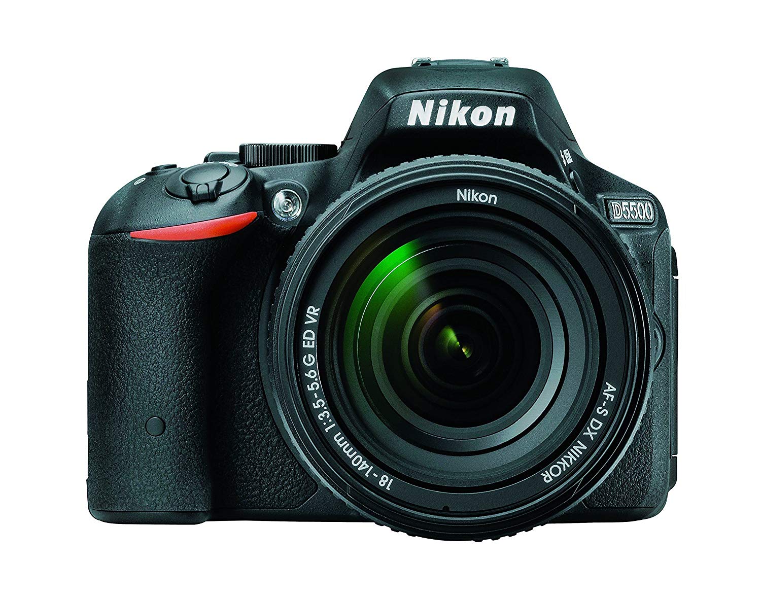 Nikon D5500 Цифровая SLR формата DX с комплектом VR 18-140 мм (черный)