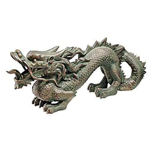 Design Toscano Статуя азиатского дракона Великой китайс...