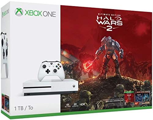 Microsoft Консоль Xbox One S 1 ТБ — комплект Halo Wars 2