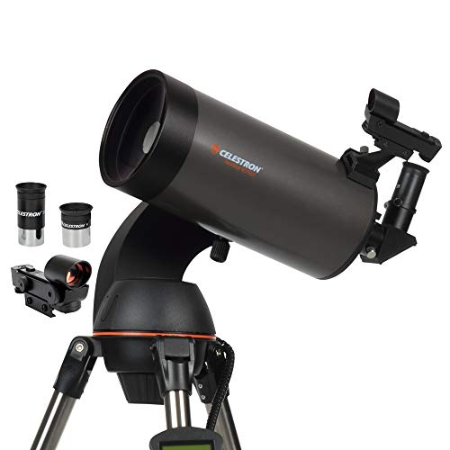  Celestron - Компьютеризированный телескоп NexStar 127SLT - Компактный и портативный - Оптическая схема Максутова-Кассег...