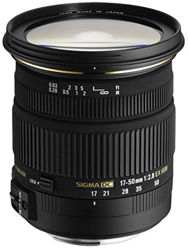  SIGMA 17-50mm f / 2.8 EX DC OS HSM FLD Стандартный зум-объектив с большой диафрагмой для цифровых зеркальных фотоаппаратов...