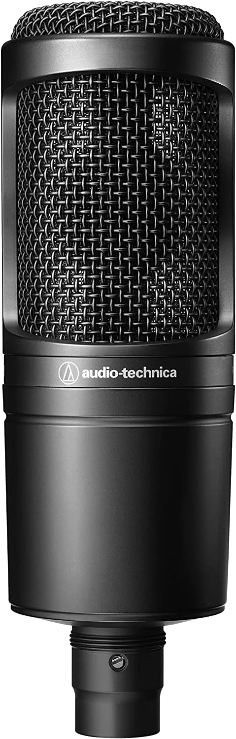 audio-technica AT2020 Кардиоидный конденсаторный студийный микрофон XLR