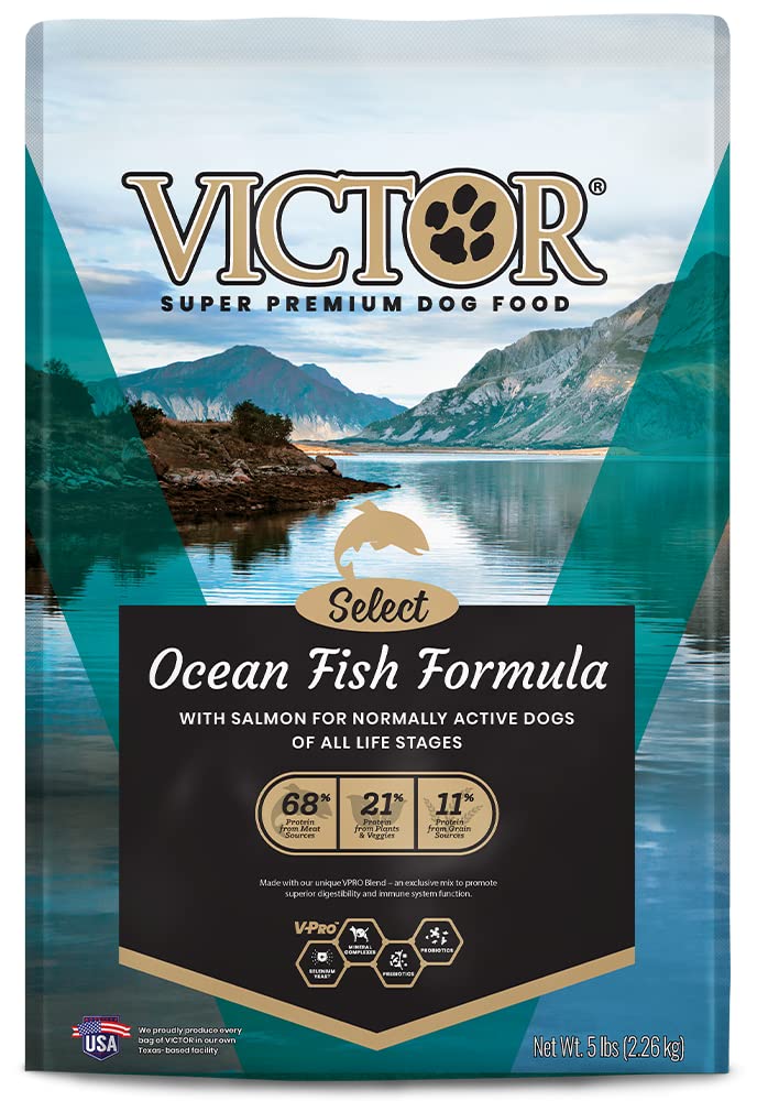 Victor Super Premium Dog Food Select - формула морской рыбы