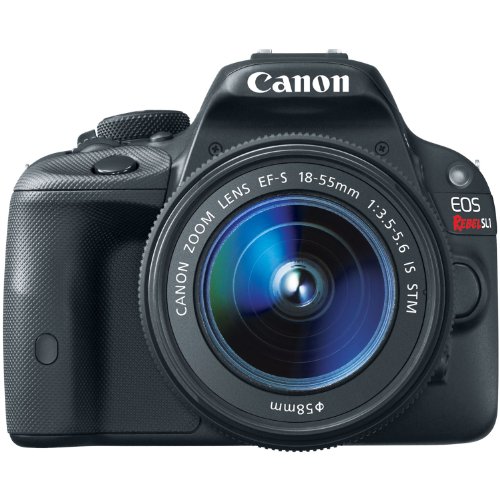 Canon Цифровая зеркальная фотокамера  EOS Rebel SL1 с объективом STM 18-55 мм