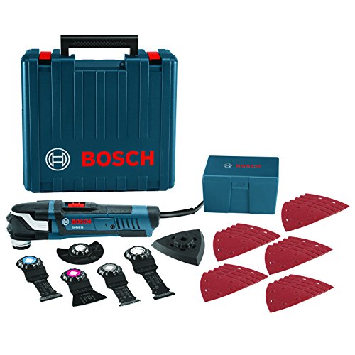  Bosch Электроинструмент Осциллирующая пила - GOP40-30C - StarlockPlus 4.0 Amp Oscillating MultiTool Kit Набор осциллирующих инструментов...