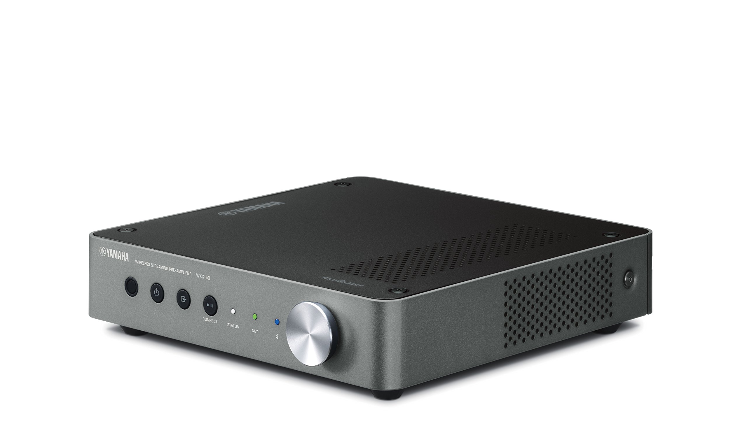 Yamaha Audio Предусилитель беспроводной потоковой передачи MusicCast WXC-50 (темно-серебристый)