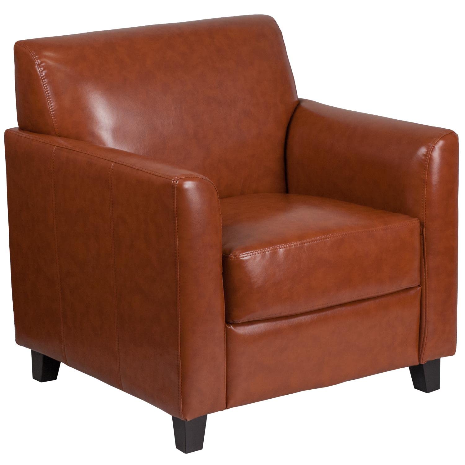 Flash Furniture HERCULES Diplomat Series Cognac LeatherSoft Chair