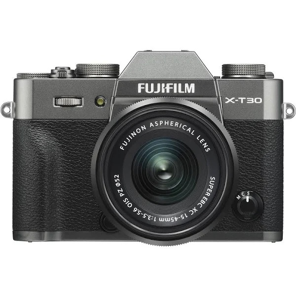 Fujifilm Беззеркальная камера  X-T30 с объективом XC 15-45mm f / 3.5-5.6 OIS PZ - темно-серый