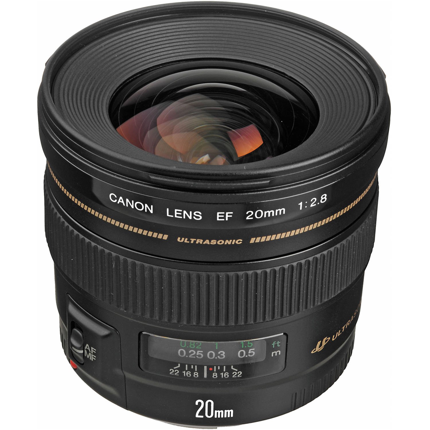 Canon EF 20mm F / 2.8 USM Широкоугольный объектив с пос...