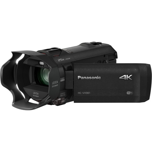 Panasonic Видеокамера  HC-VX981 с Wi-Fi 4K Ultra HD...