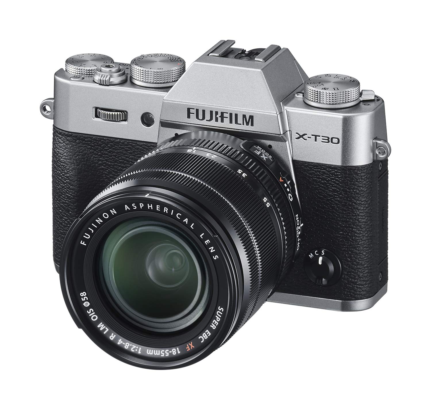 Fujifilm Беззеркальная камера  X-T30 с объективом XF 18-55mm f / 2.8-4 R LM OIS - темно-серый