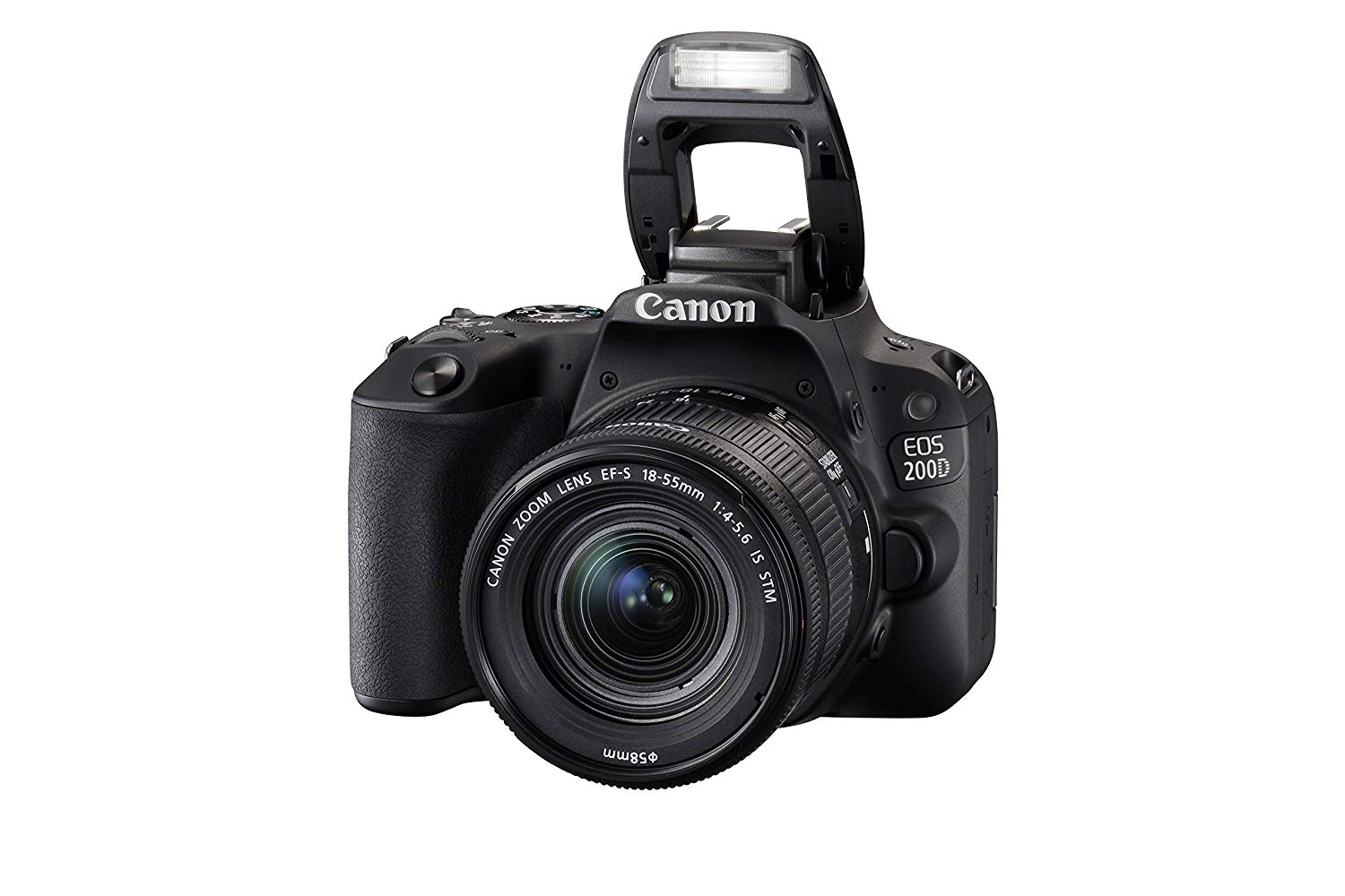 Canon Цифровая зеркальная фотокамера  EOS Rebel SL2 с комплектом объективов EF-S 18-55mm F / 4-5.6