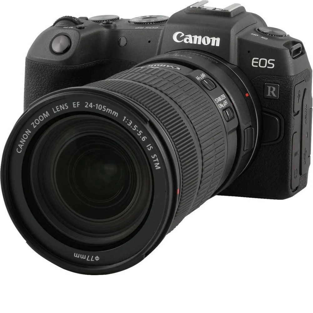 Canon USA Беззеркальная камера Canon EOS RP с объективом EF 24-105mm f / 3.5-5.6 IS STM и адаптером EF-EOS R